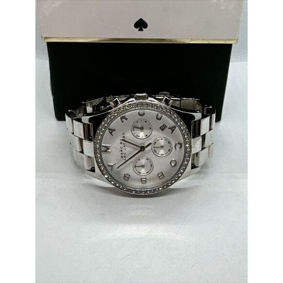Marc by Marc Jacobs Henry MBM3104 Women's Analog Silver Dial Quartz Watch JNA174 - Picture 5 of 11